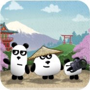 3 Pandas in Japan