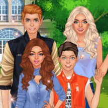 Superstar Family Dress Up Game