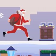 Santa Parkour