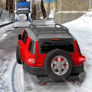 Heavy Jeep Winter Driving