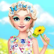 Princess Flower Fashion Look